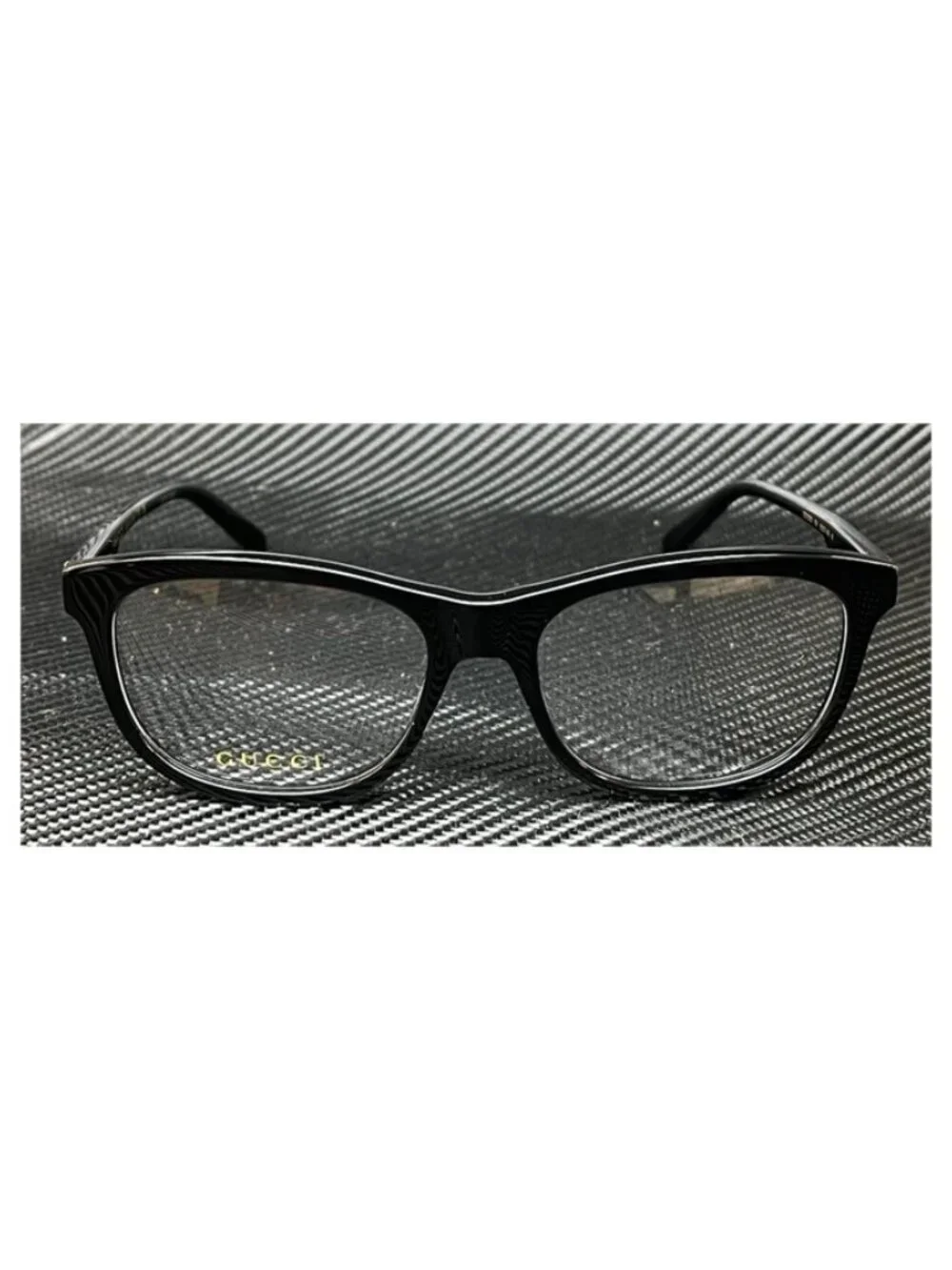New Gucci Men Black Eyeglasses 55-17-145
